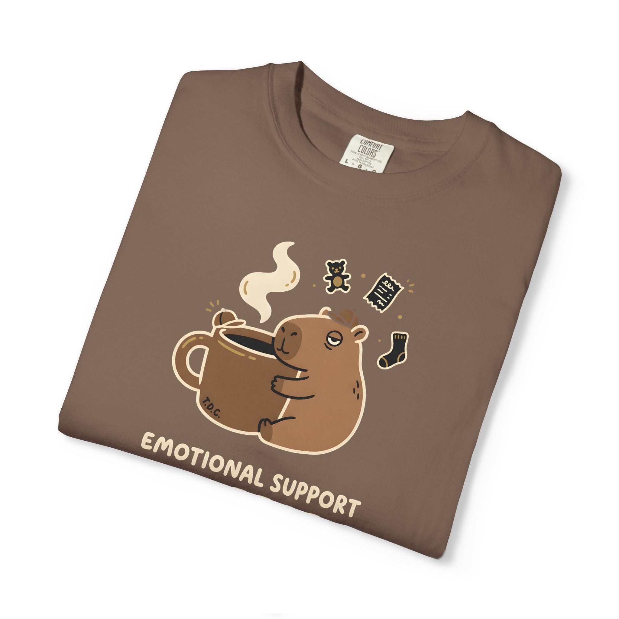 Emotional Support Coffee T-shirt