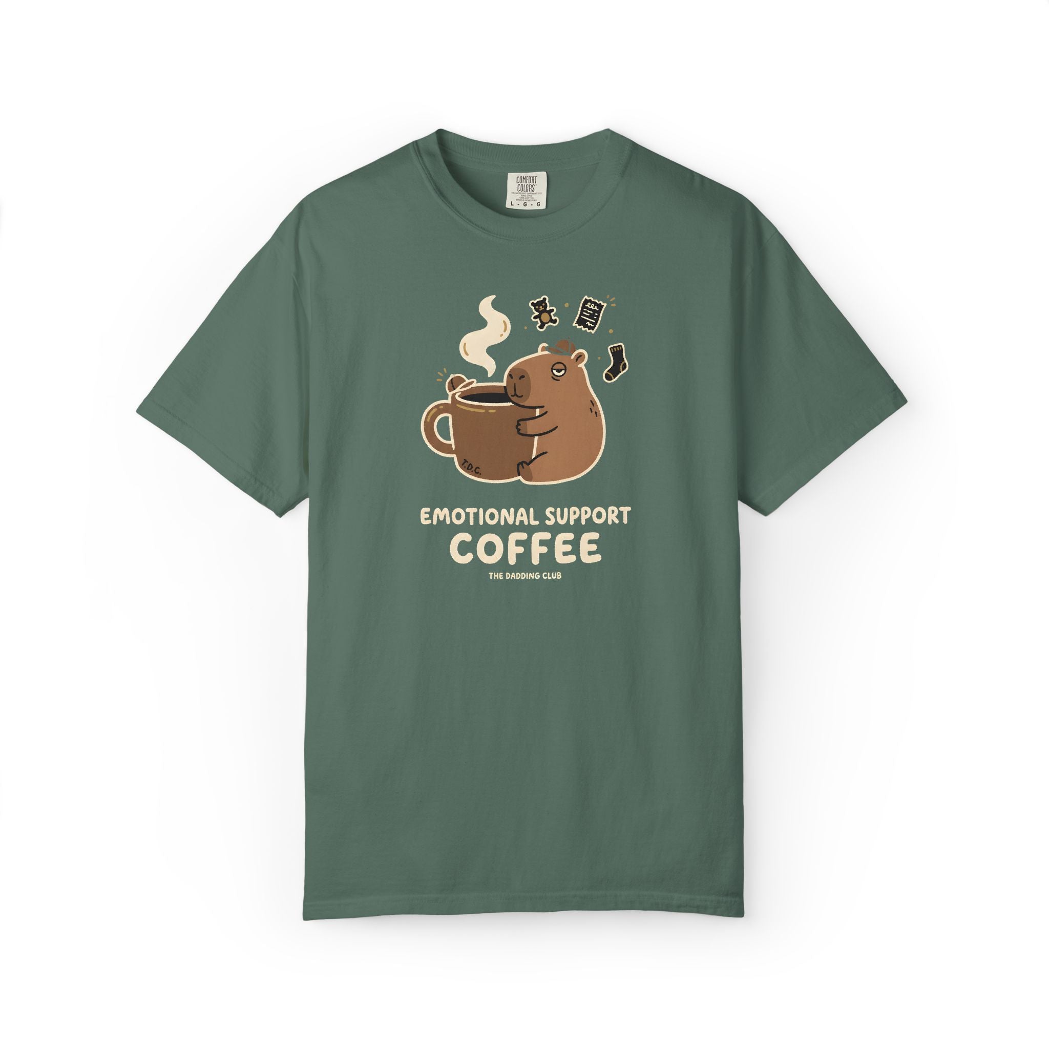 Emotional Support Coffee T-shirt