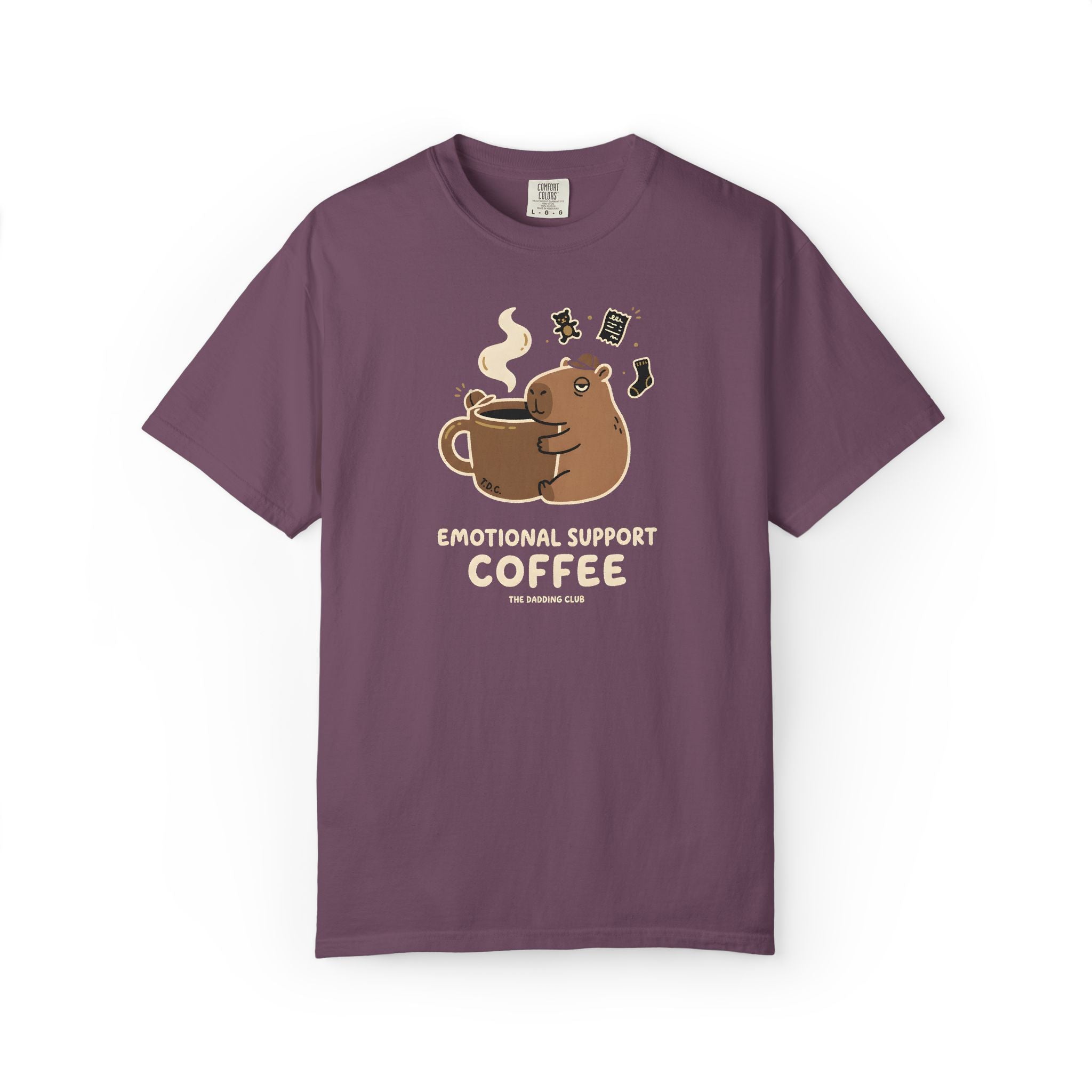 Emotional Support Coffee T-shirt