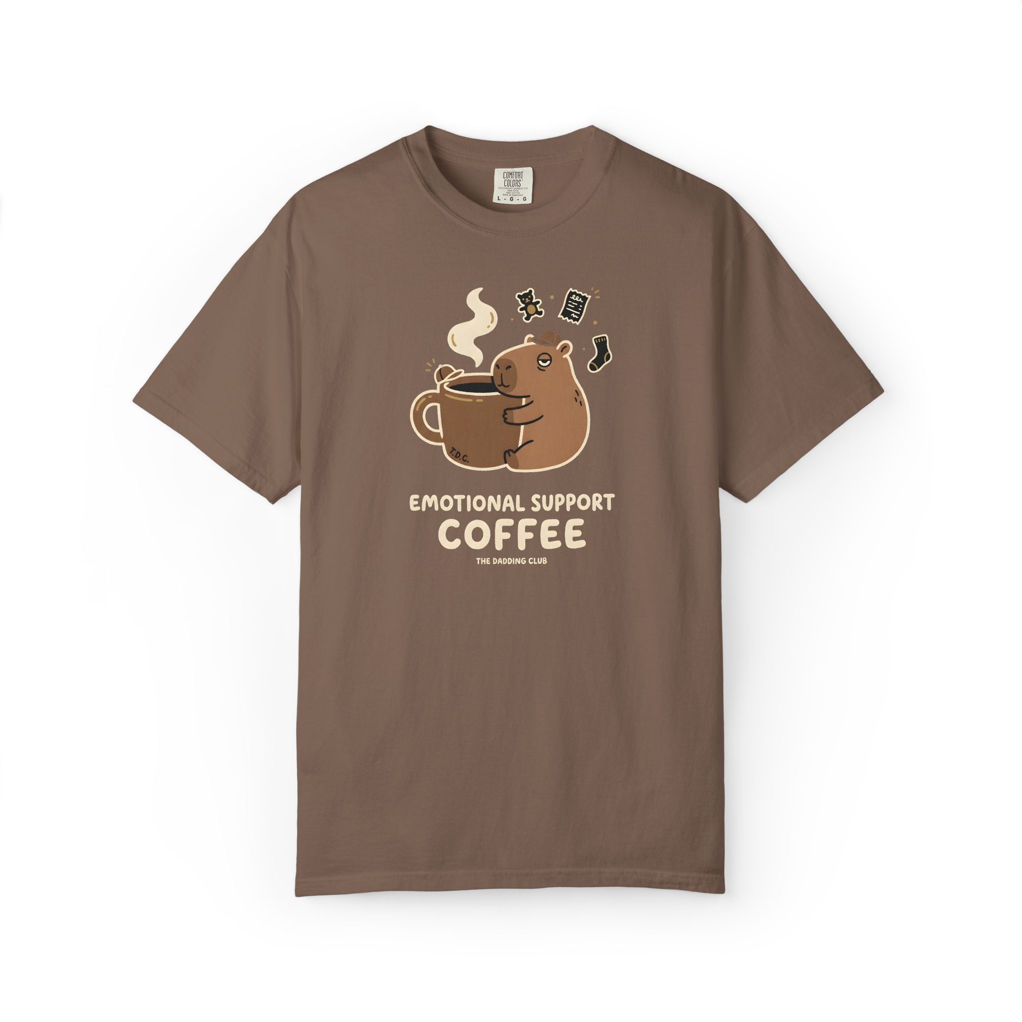 Emotional Support Coffee T-shirt